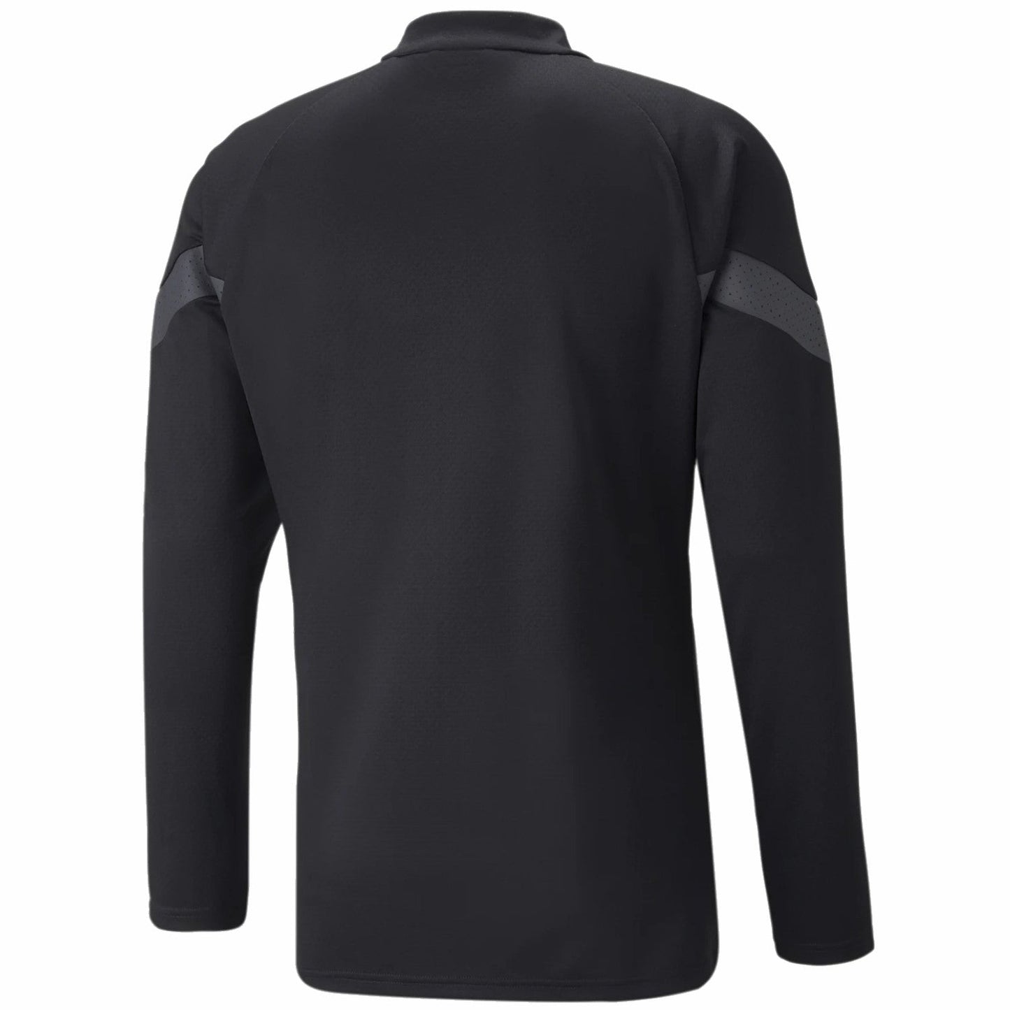 AC Milan soccer black training bench tracksuit 2022/23 - Puma-4