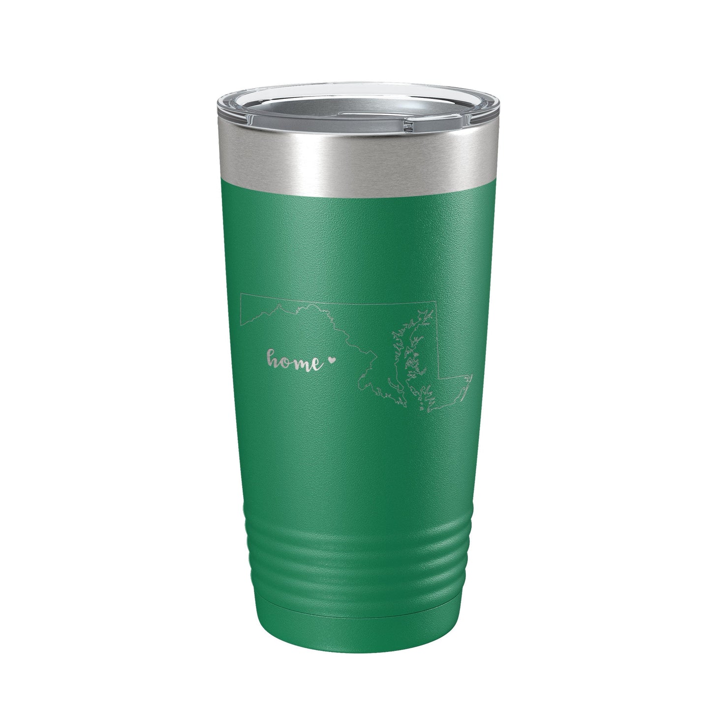 Maryland Tumbler Home State Travel Mug Insulated Laser Engraved Map Coffee Cup 20 oz-9