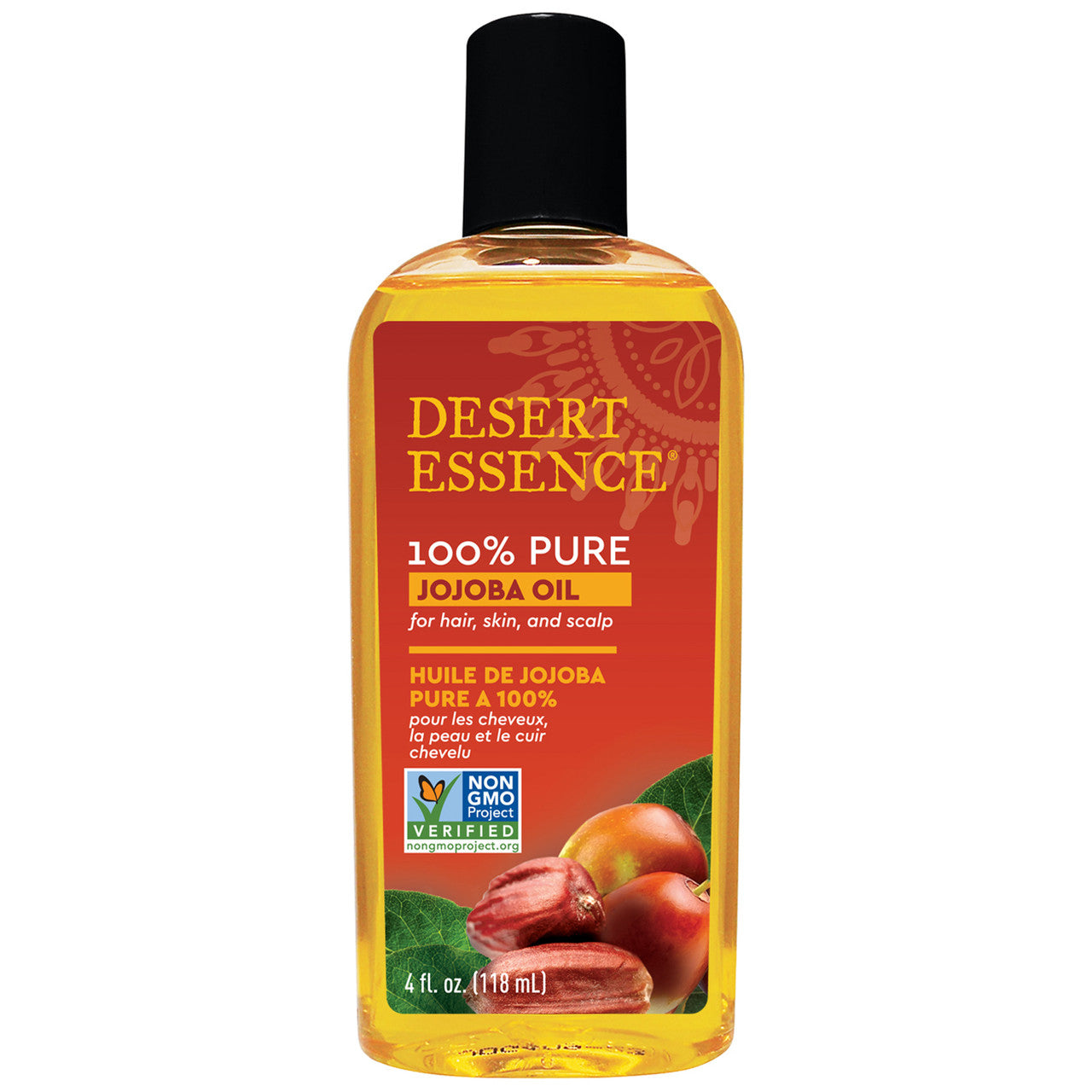 Desert Essence Jojoba Oil 100% Pure (1x4 Oz)-0
