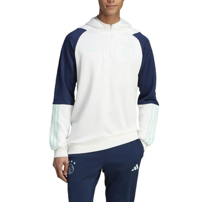 Ajax Amsterdam hooded training technical tracksuit 2023/24 - Adidas-0