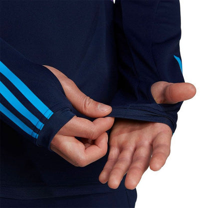 Argentina training technical Soccer sweat top 2022/23 navy - Adidas-4