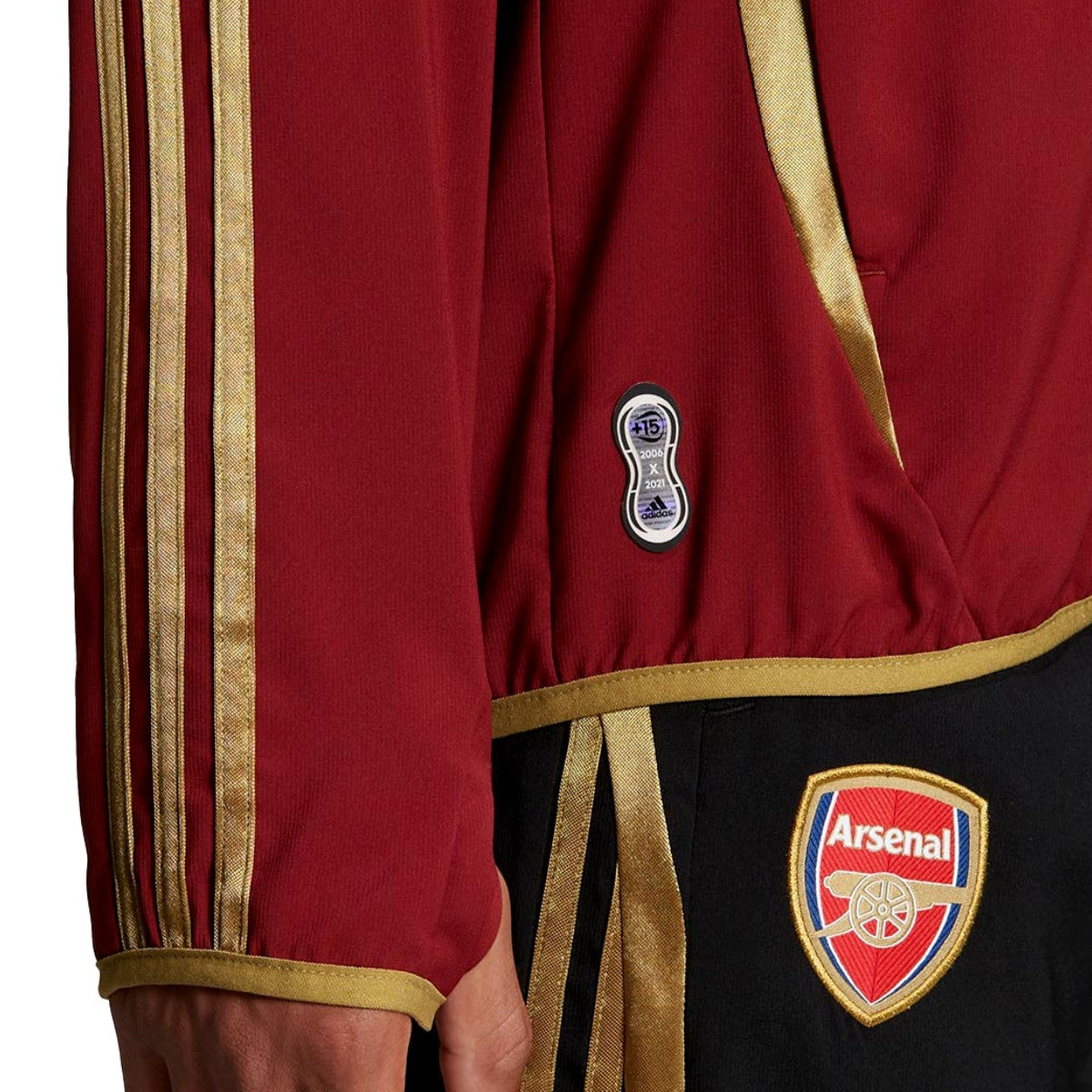 Arsenal retro woven presentation jacket 2022 - Adidas-3
