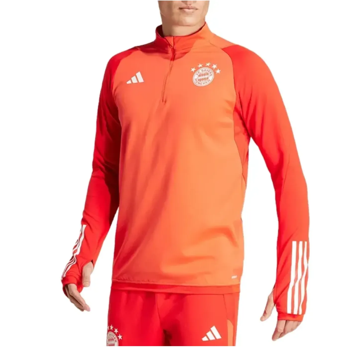 Bayern Munich red training technical tracksuit 2024 - Adidas-0