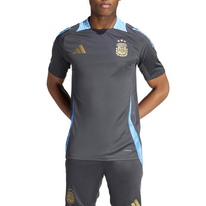 Argentina grey s/s players training set 2024/25 - Adidas-0