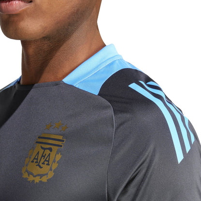 Argentina grey s/s players training set 2024/25 - Adidas-3