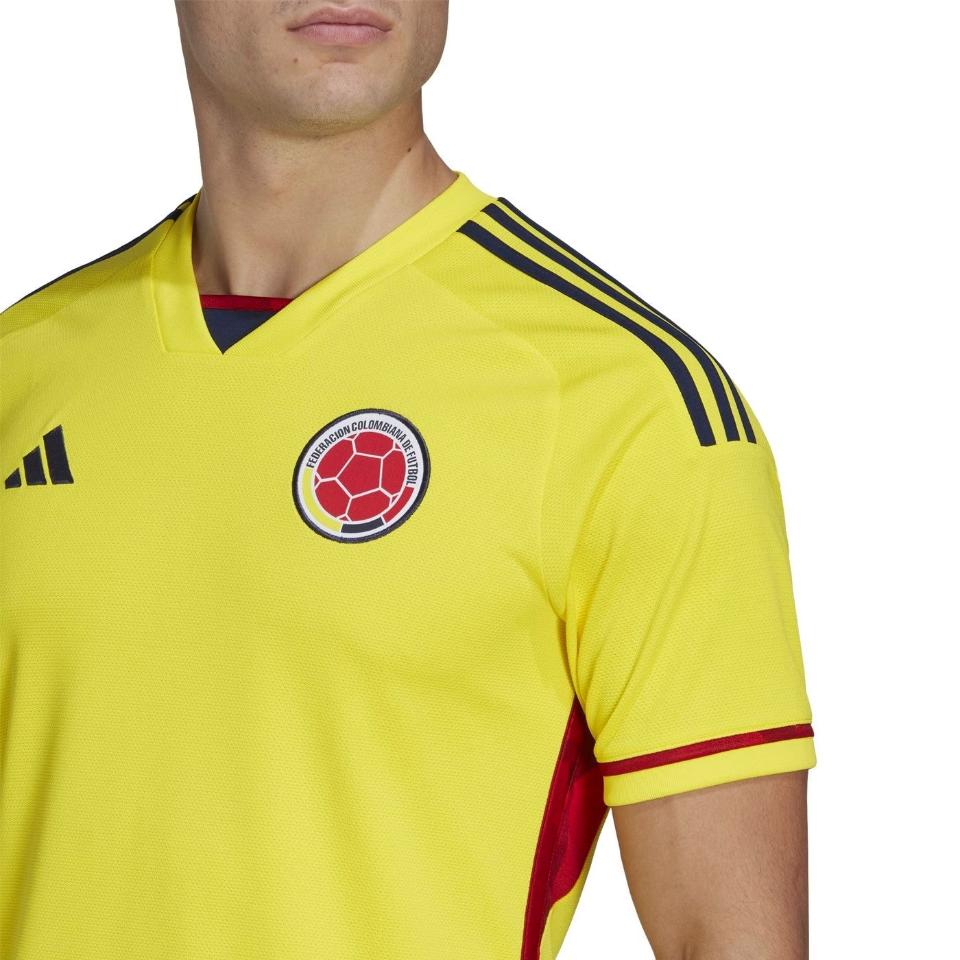Colombia national team Home soccer jersey 2022/23 - Adidas-3