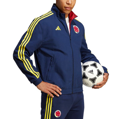 Colombia pre-match presentation Soccer jacket 2022/23 - Adidas-2