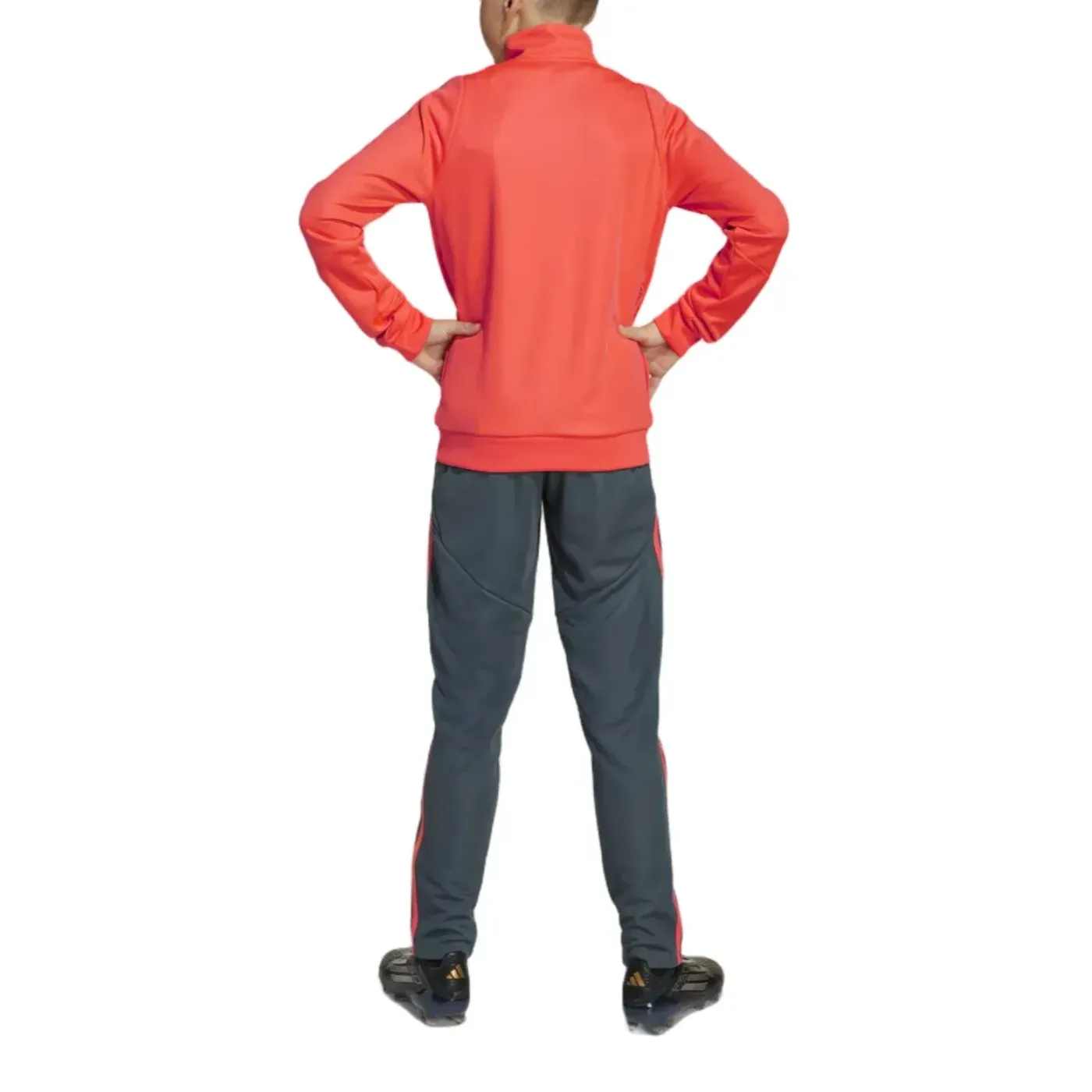 Kids - Bayern Munich Training Presentation Bench Tracksuit 2025/26 - Adidas-2