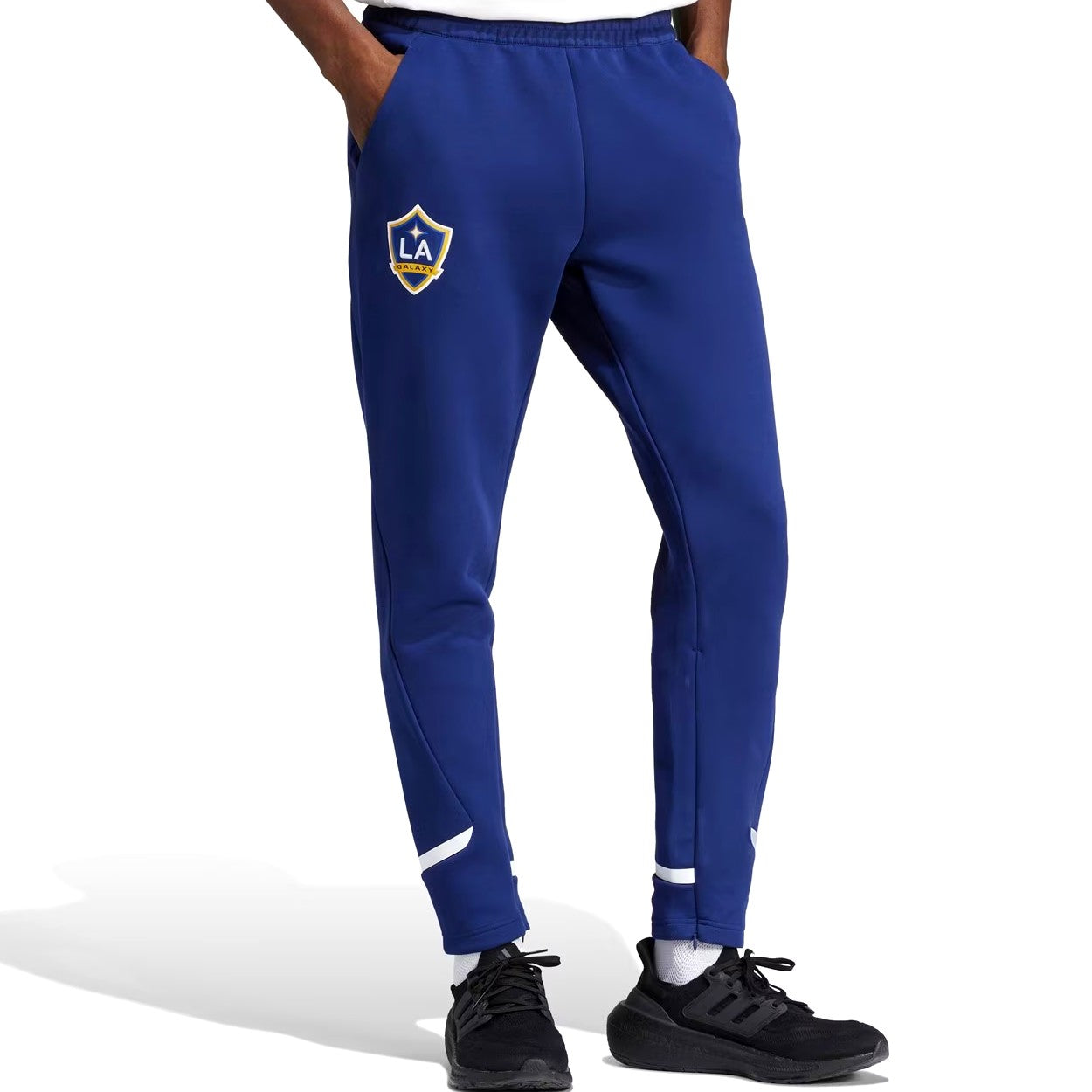 LA Galaxy pre-match presentation soccer tracksuit 2023/24 - Adidas-2