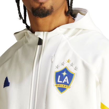 LA Galaxy pre-match presentation soccer tracksuit 2023/24 - Adidas-3
