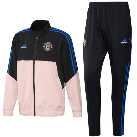 Manchester United training presentation Soccer tracksuit 2023 - Adidas-0