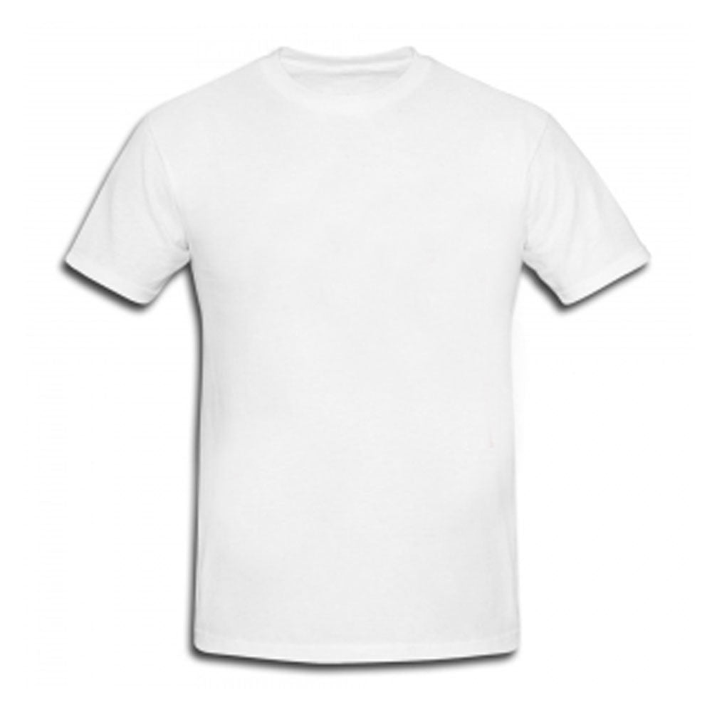 Active Star Men White Crew Neck T-Shirt-0