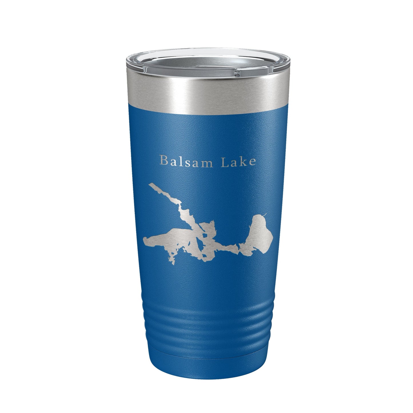Balsam Lake Map Tumbler Travel Mug Insulated Laser Engraved Coffee Cup Wisconsin 20 oz-6