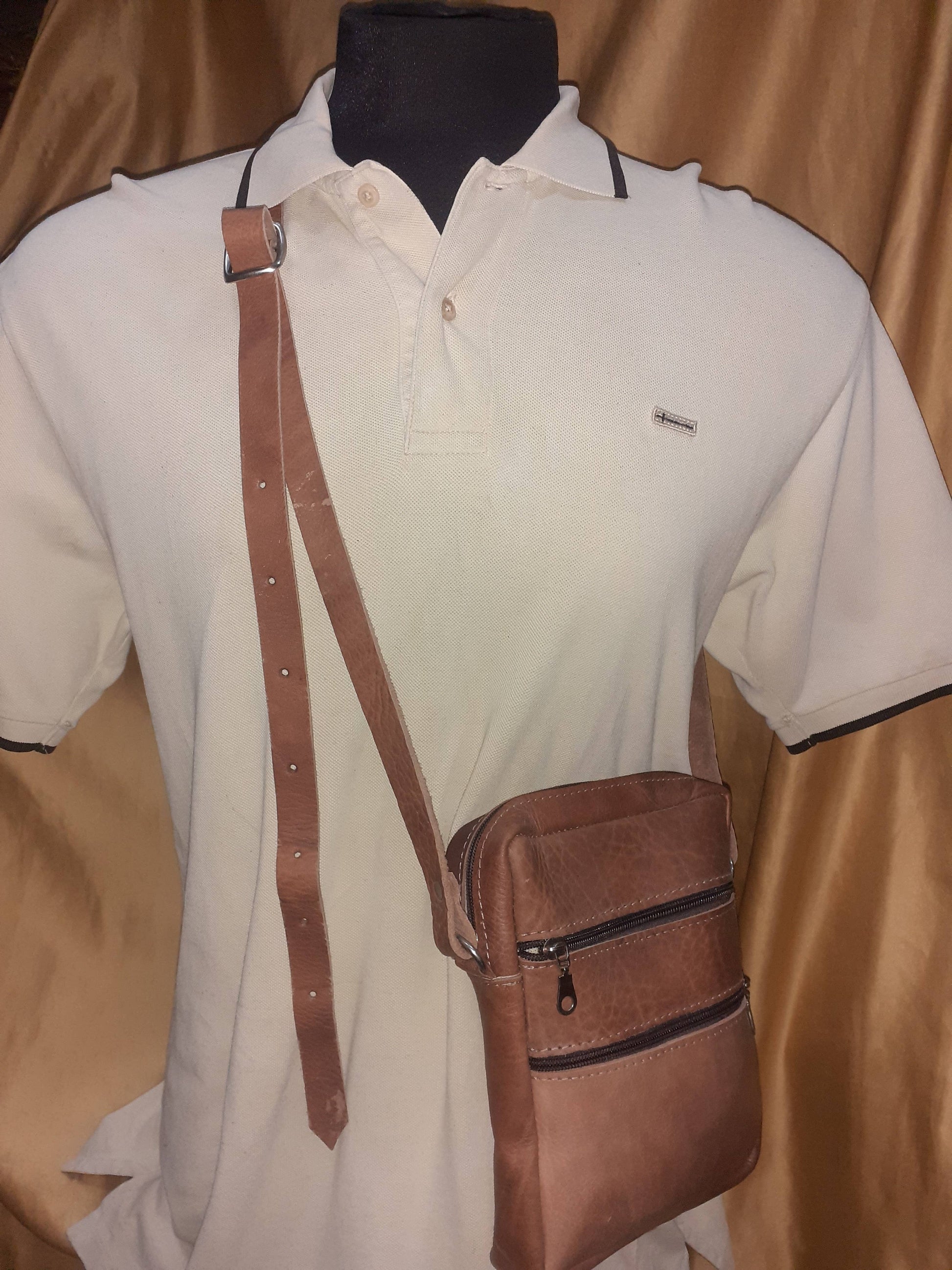 Bolso Mensajero sport 3 cremalleras pequeño-3