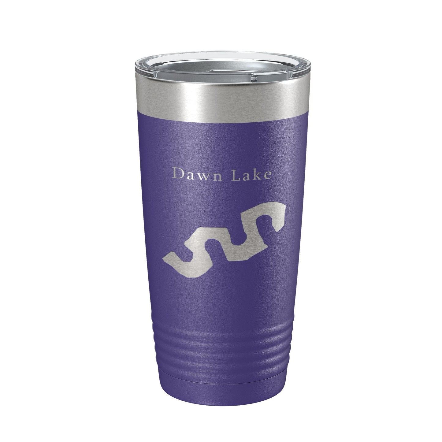 Dawn Lake Map Tumbler Travel Mug Insulated Laser Engraved Coffee Cup Arizona 20 oz-15
