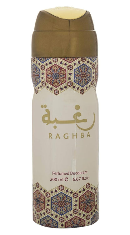 LATTAFA RAGHBA DEODORANT 200 ML U-0