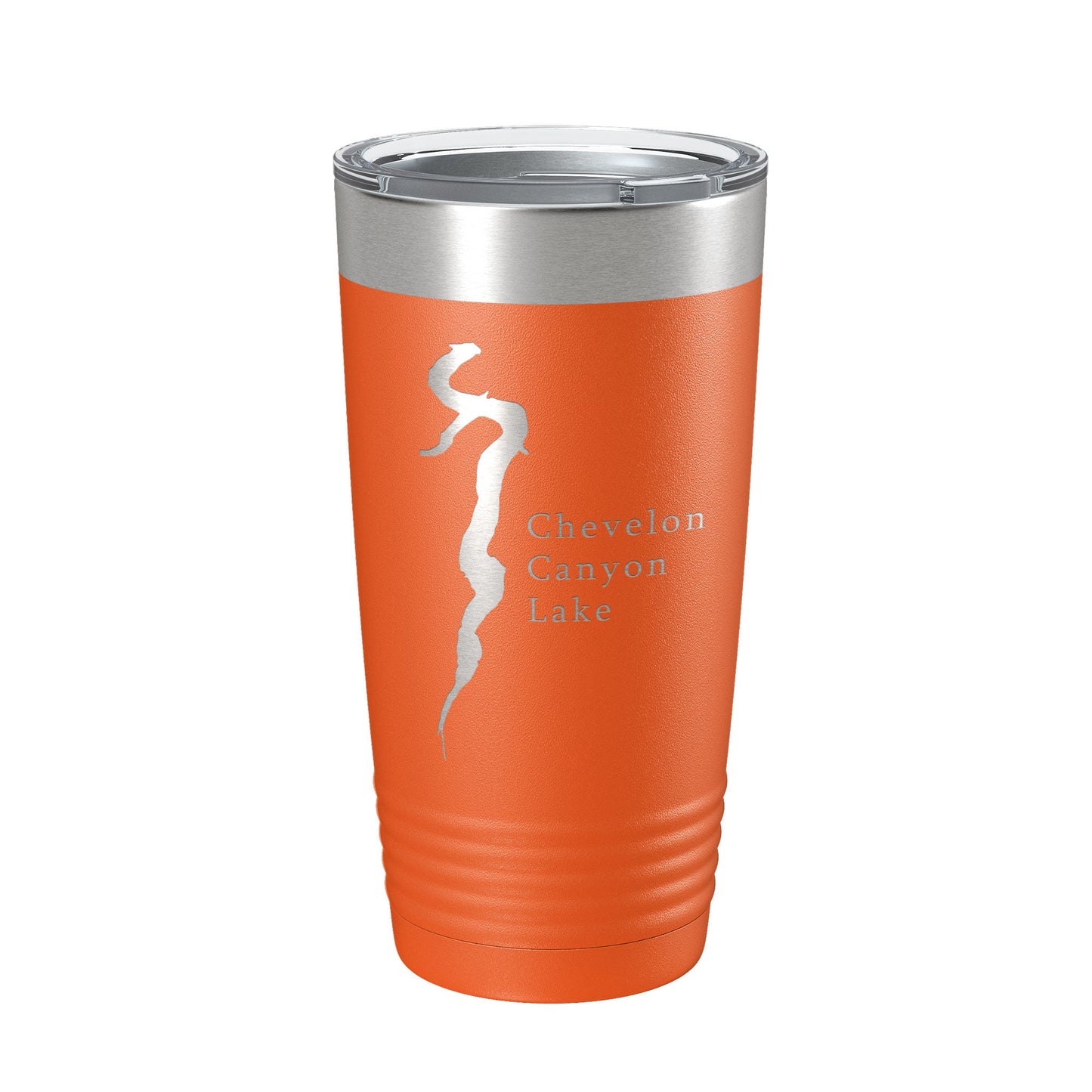 Chevelon Canyon Lake Map Tumbler Travel Mug Insulated Laser Engraved Coffee Cup Arizona 20 oz-17
