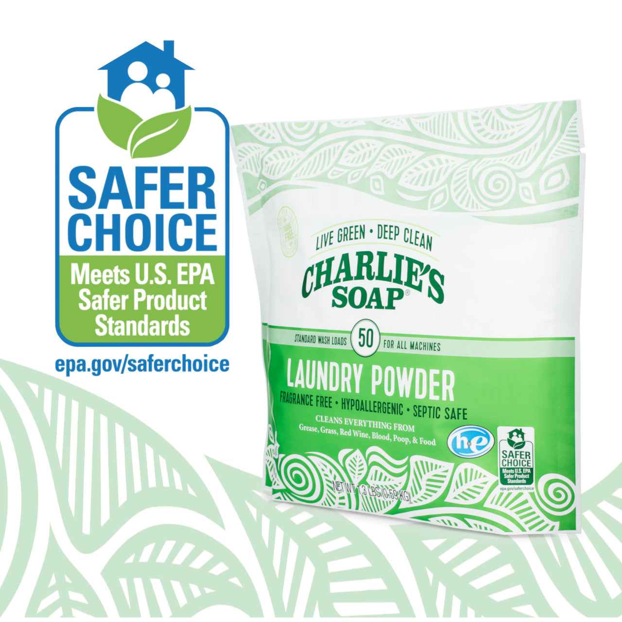 C S LAUNDRY POWDER 50LDS (6x1.30)-3