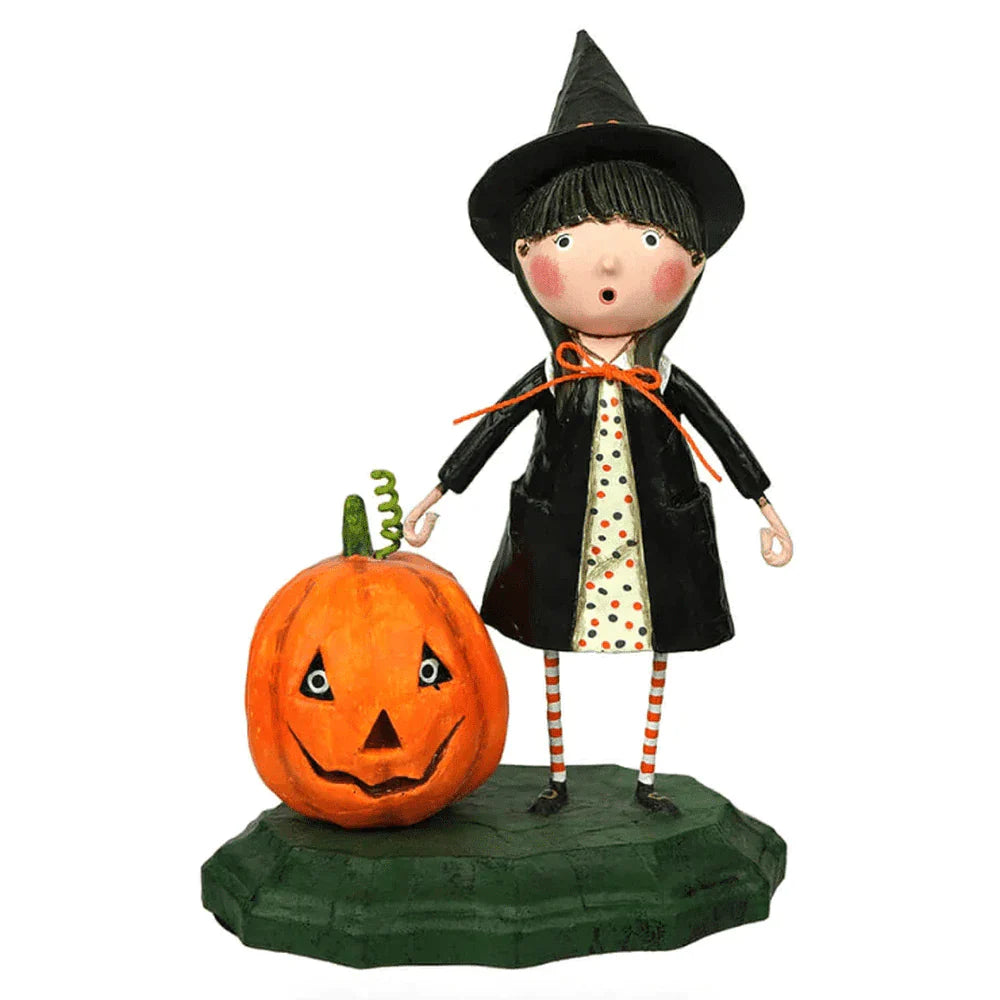 Agatha and Jack Halloween Figurine by Lori Mitchell-0