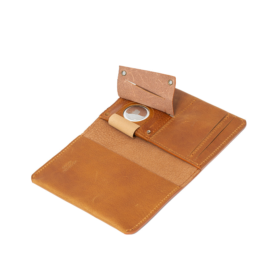 Leather AirTag Passport Holder-7