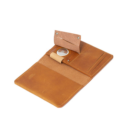 Leather AirTag Passport Holder-7