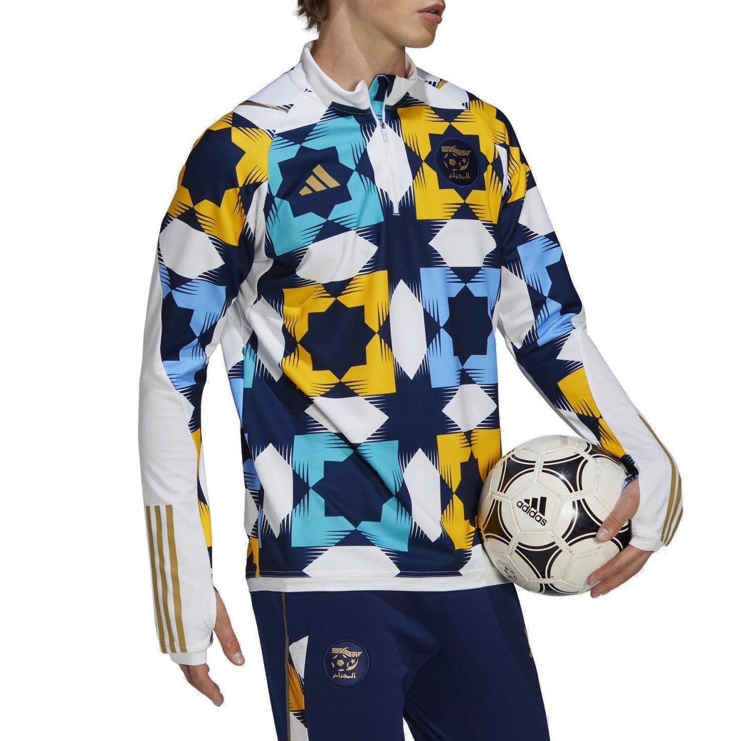 Algeria training technical Soccer sweat top 2022/23 - Adidas-1