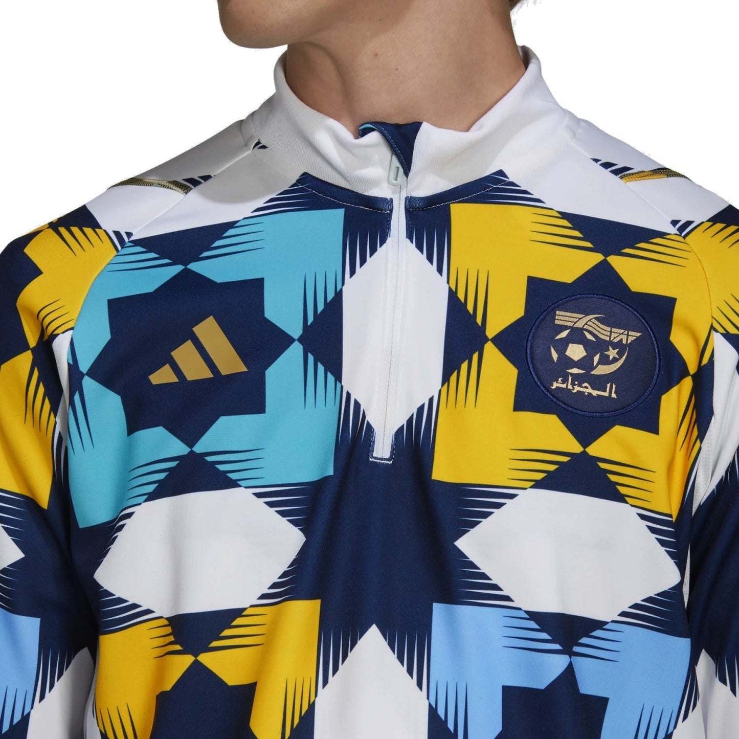 Algeria training technical Soccer sweat top 2022/23 - Adidas-3