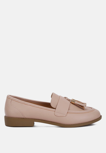 Alibi Tassels Detail Loafers-0