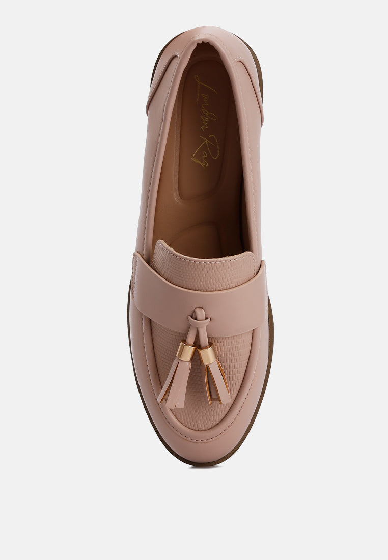 Alibi Tassels Detail Loafers-3