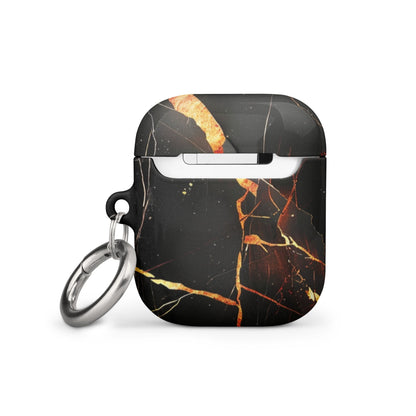 Black Marble Case for AirPods-2