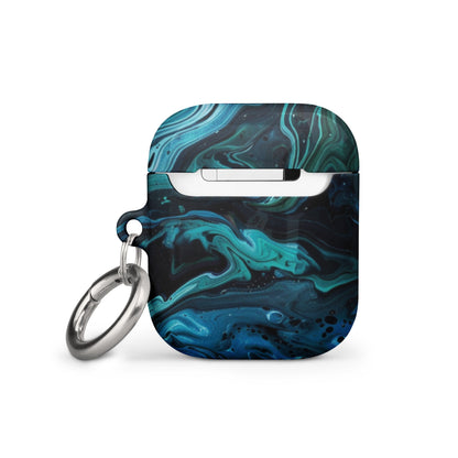 Abstract Blue Case for AirPods-2