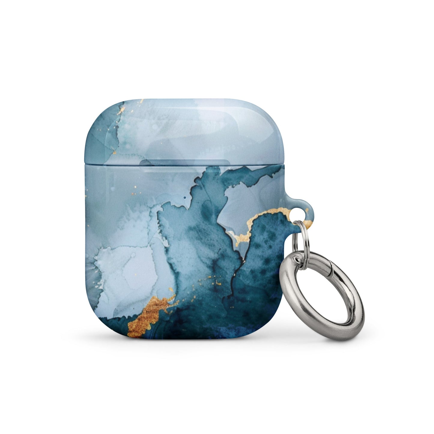 Blue Gold Case for AirPods-4