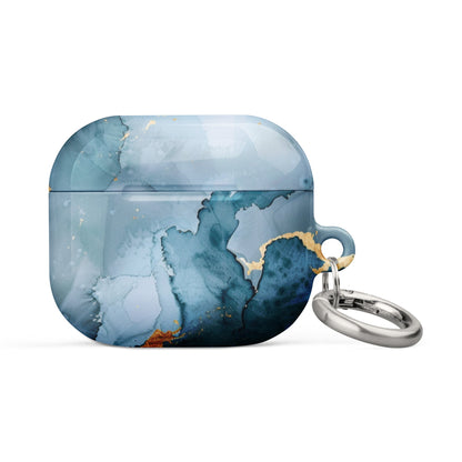 Blue Gold Case for AirPods-7