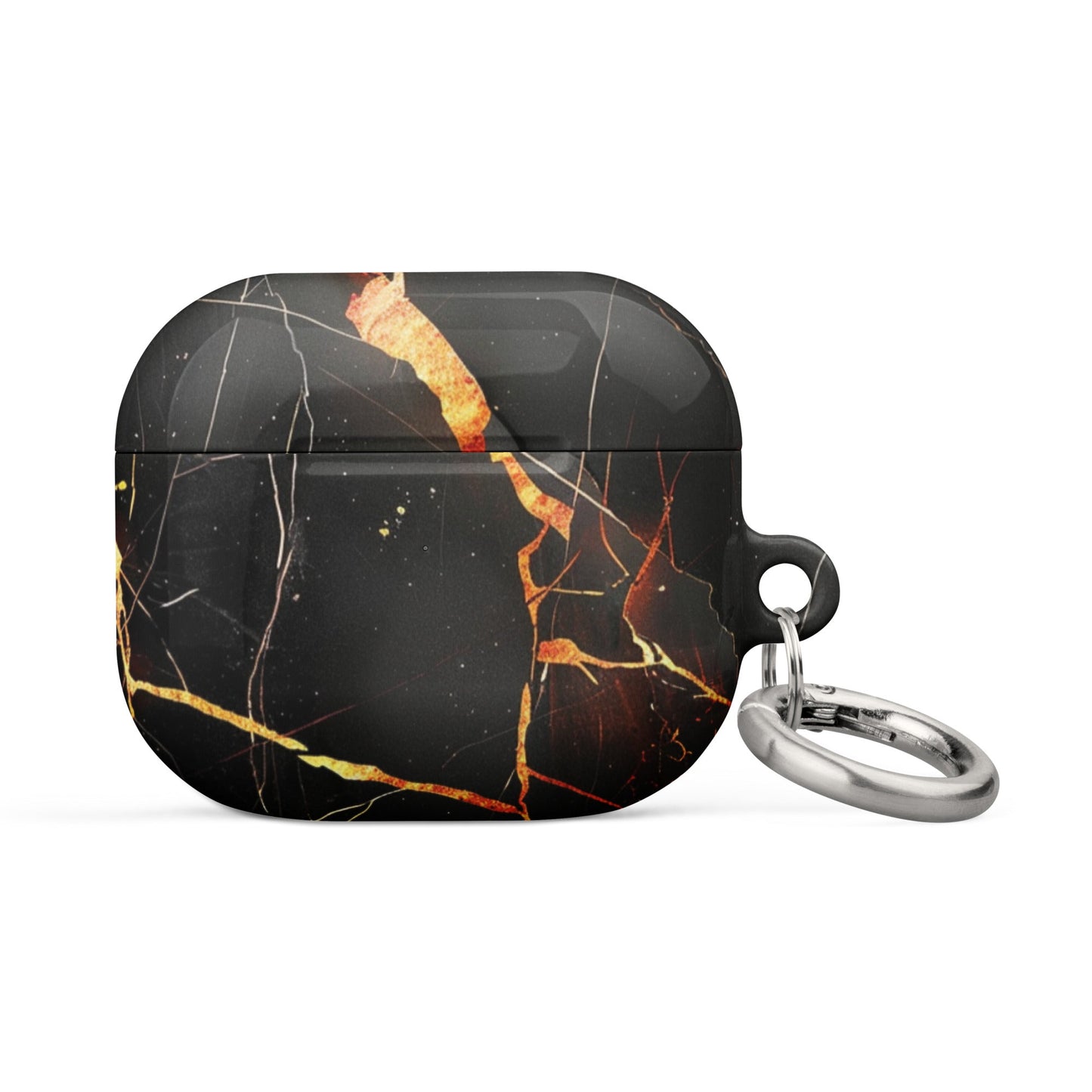 Black Marble Case for AirPods-7