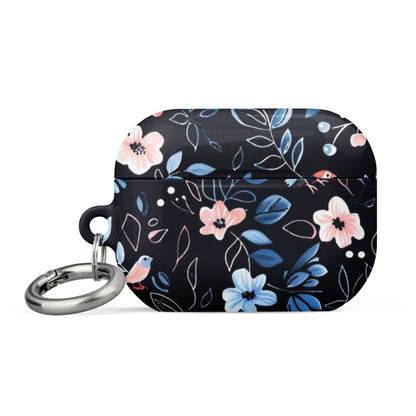 Blue Flowers Case for AirPods-6