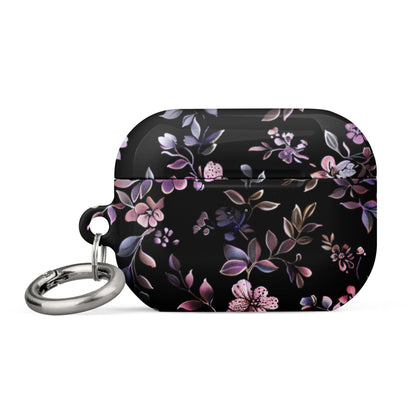 Black Floral Case for AirPods-6