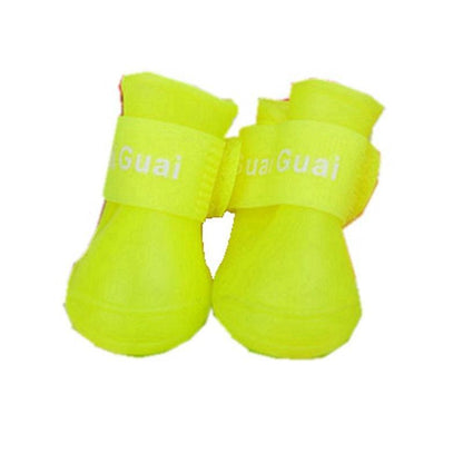 All-Weather Waterproof Dog Rain Shoes-3