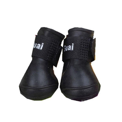 All-Weather Waterproof Dog Rain Shoes-1
