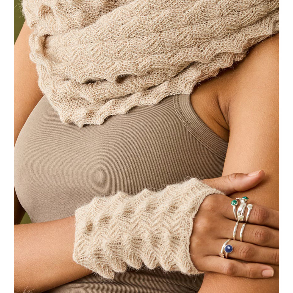 Andean Crochet Alpaca Scarf-2