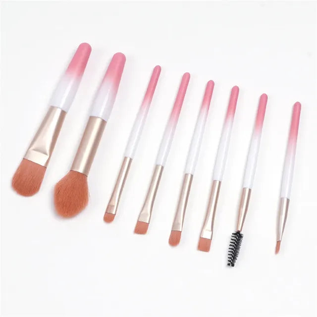 8pcs Professional Makeup Brush Set for Beauty Cosmetics