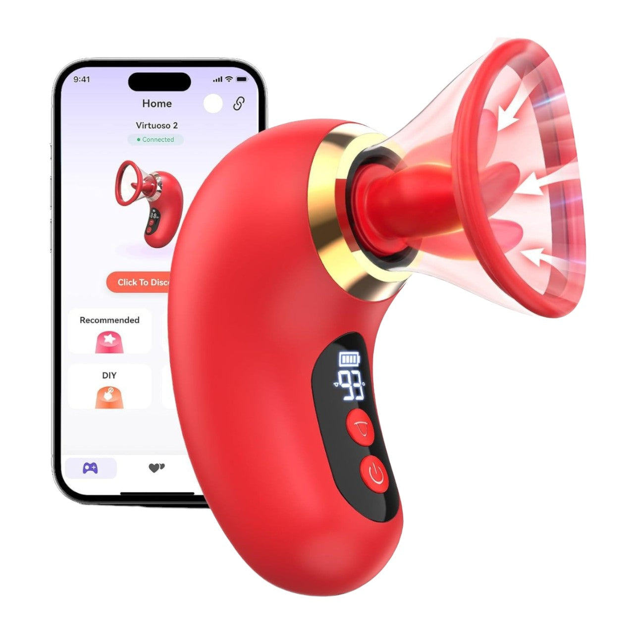 Anna Clit Sucking & Licking Vibrator App Controlled-0