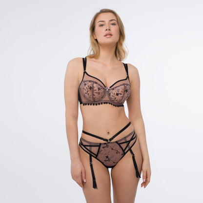 Transparent Embroidered Tanga Panty Antinea-4
