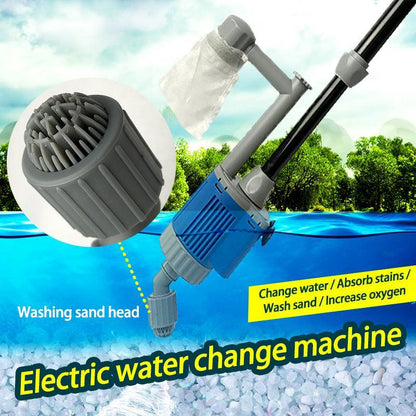 Aquarium Turboclean - Advanced Electric Gravel Cleaner And Sand Vacuum-2