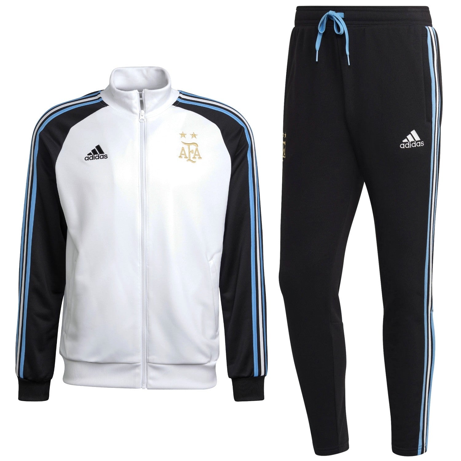 Argentina Casual 3S presentation Soccer tracksuit 2022/23 - Adidas-0