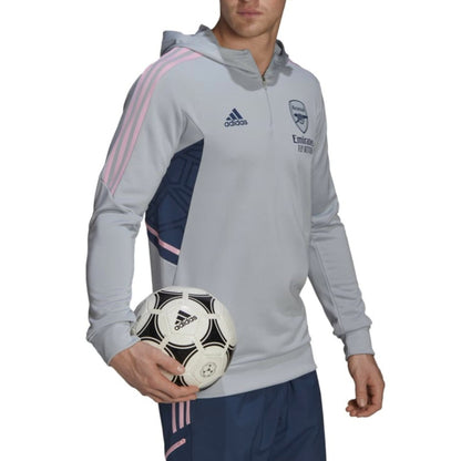 Arsenal FC hooded training technical soccer tracksuit 2022/23 - Adidas-1