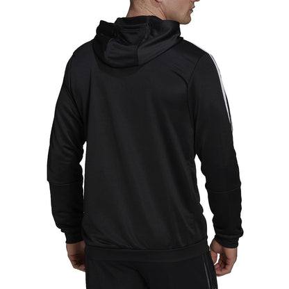 Arsenal FC black hooded training technical tracksuit 2022 - Adidas-2