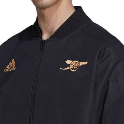 Arsenal FC black light padded bomber jacket 2023 - Adidas-4