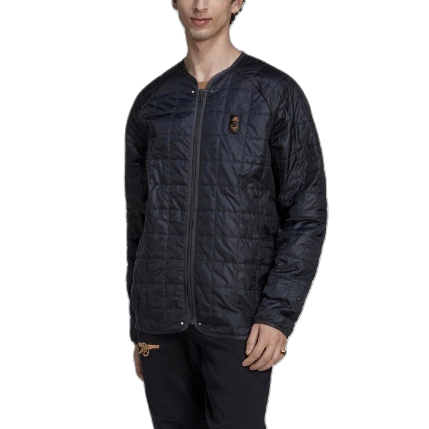 Arsenal FC black light padded bomber jacket 2023 - Adidas-3