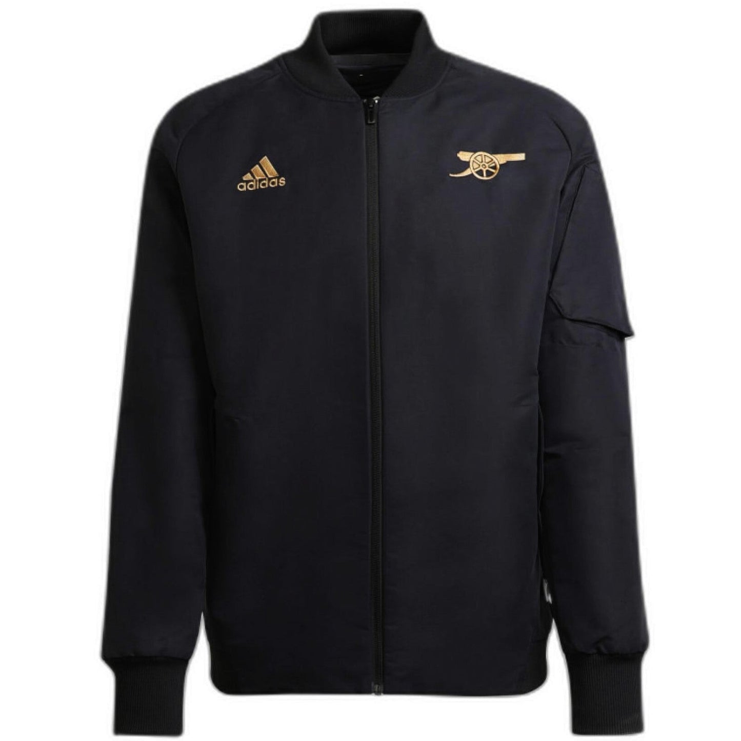 Arsenal FC black light padded bomber jacket 2023 - Adidas-0
