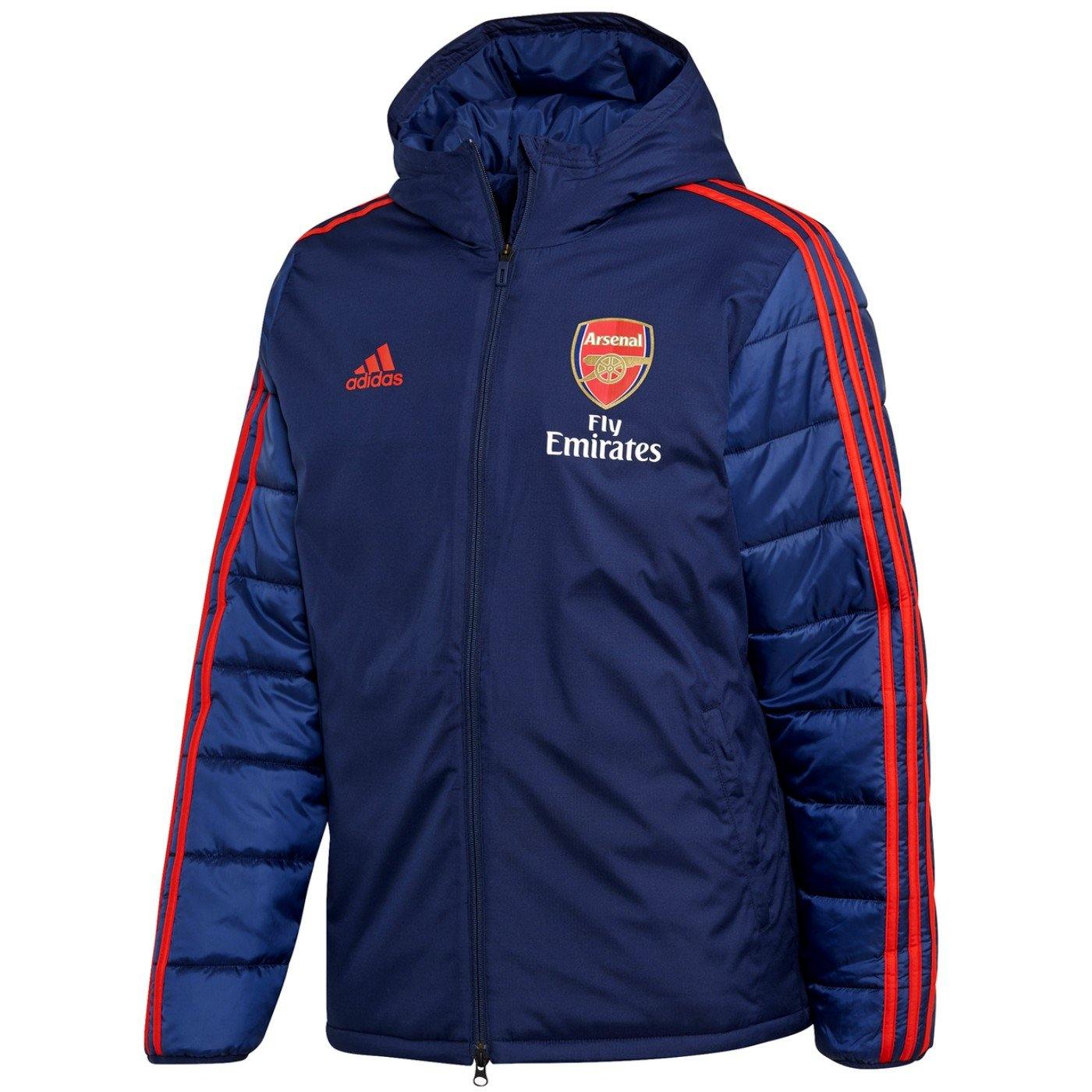 Arsenal winter training bench soccer jacket 2019/20 - Adidas-0